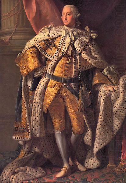 Allan Ramsay King George III oil painting picture